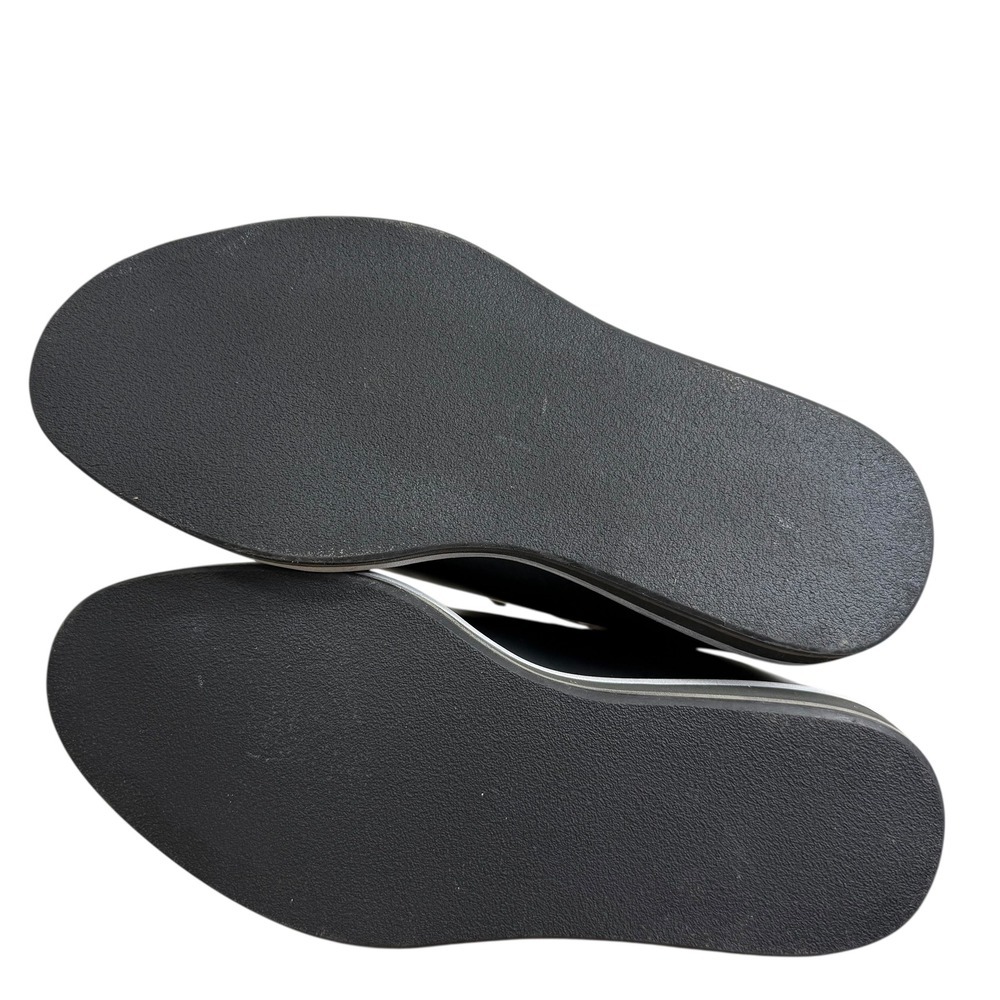 Vintage Foundry Co. Talon Black Leather Lace Up Moto Boots Mens US 9.5 VF1395 - Picture 6 of 7